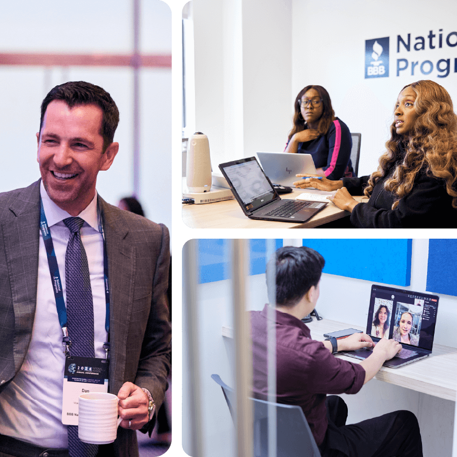 Image of employees at work